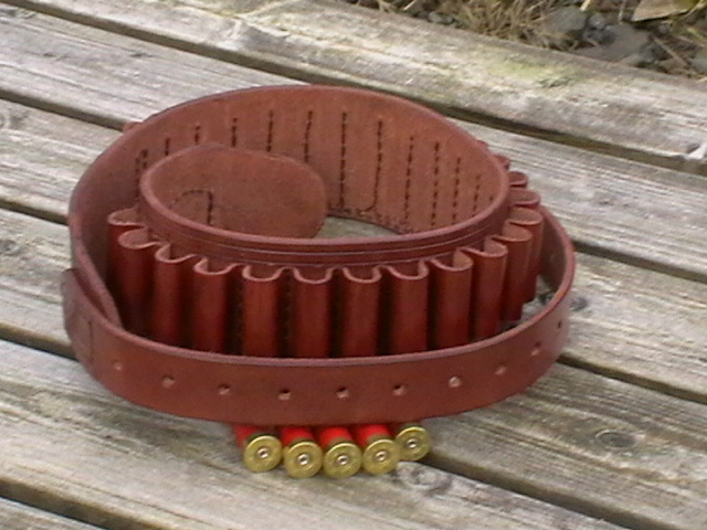 28 gauge bore shotgun cartridge belt
